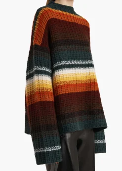 Yanis Sweater in Multicolor Stripe